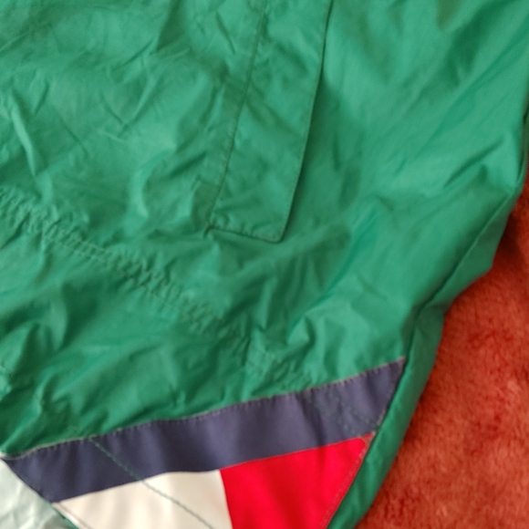 90s Vintage Windbreaker Tommy Hilfiger Green - Picture 4 of 4